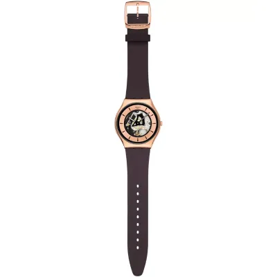 Swatch New Skin Irony  Copper Flame Watch